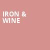 Iron Wine, The Fillmore, Philadelphia