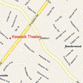 Keswick Theater Map