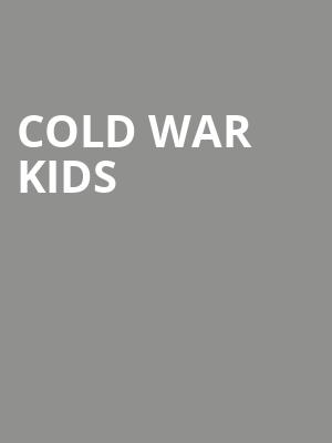Cold War Kids, The Fillmore, Philadelphia