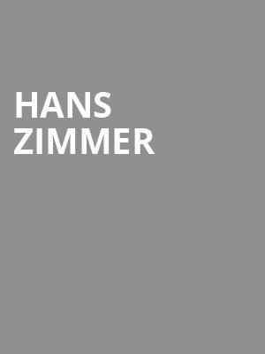 Hans Zimmer, Miller Theater, Philadelphia