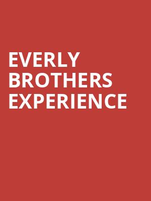 Everly Brothers Experience Poster