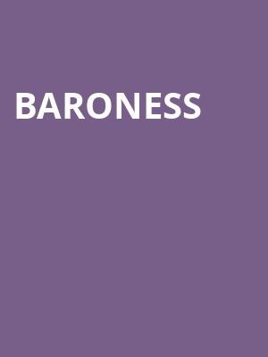 Baroness, Union Transfer, Philadelphia