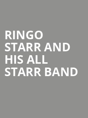 Ringo Starr And His All Starr Band, The Met Philadelphia, Philadelphia