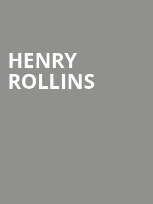 Henry Rollins, Keswick Theater, Philadelphia