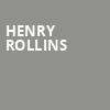 Henry Rollins, Keswick Theater, Philadelphia