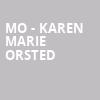 MO Karen Marie Orsted, Union Transfer, Philadelphia