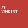 St Vincent, The Met Philadelphia, Philadelphia