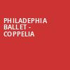 Philadephia Ballet Coppelia, Academy of Music, Philadelphia