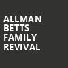 Allman Betts Family Revival, Scottish Rite Auditorium, Philadelphia