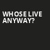 Whose Live Anyway, Keswick Theater, Philadelphia